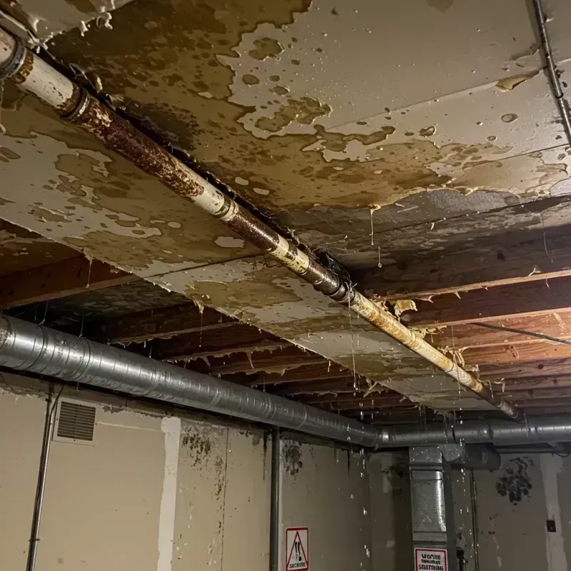 Ceiling Water Damage Repair in Edina, MO