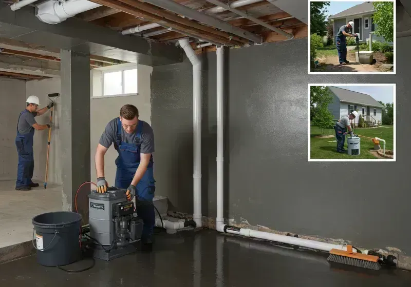 Basement Waterproofing and Flood Prevention process in Edina, MO